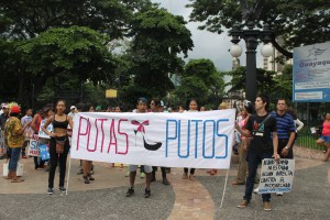 Marcha de las Putas y Putos Guayaquil - Ecuador - Asociación Silueta X (24)