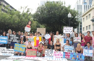 Marcha de las Putas y Putos Guayaquil - Ecuador - Asociación Silueta X con Diane Rodriguez (1)