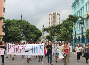 Marcha de las Putas y Putos Guayaquil - Ecuador - Asociación Silueta X con Diane Rodriguez (16)