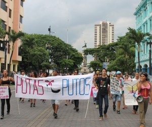 Marcha de las Putas y Putos Guayaquil - Ecuador - Asociación Silueta X con Diane Rodriguez (17)