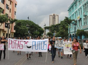 Marcha de las Putas y Putos Guayaquil - Ecuador - Asociación Silueta X con Diane Rodriguez (18)