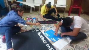 Taller marcha de las putas y putos guayaquil 2016