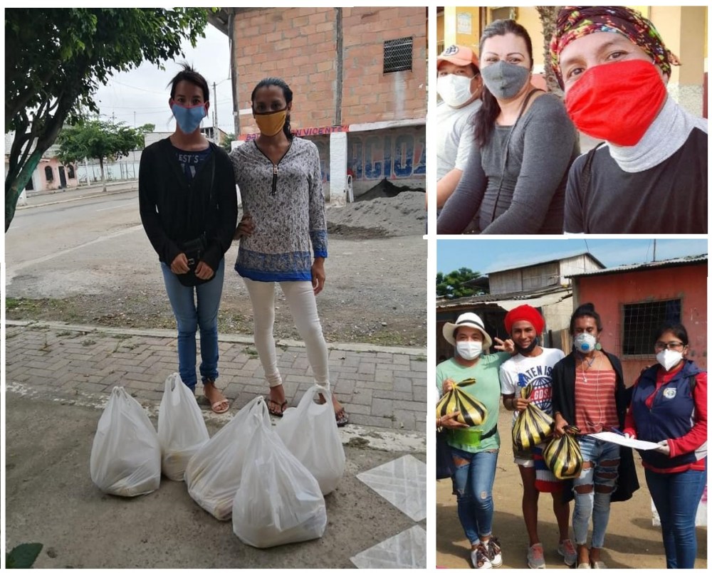 Colectivo PIL LGBT de Pedro Carbo, Isidro Ayora y Lomas de Sargentillo miembro de la Federación realiza gestiones para dar canastas de alimentos por Covid 19 en Ecuador 10