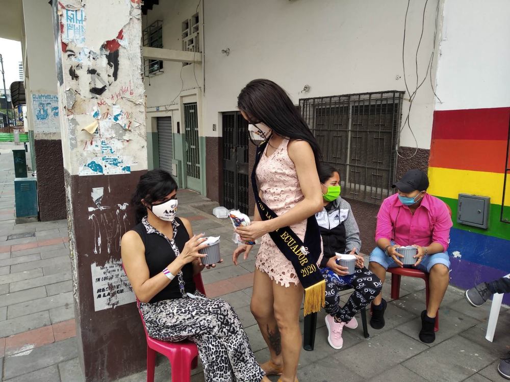 Inauguración del Primer Comedor Comunitario Trans en Guayaquil - Ecuador iniciativa de la Asociación Silueta X (13)