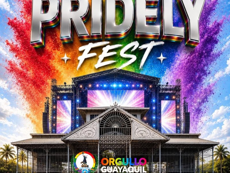 ¡Por primera vez! El Orgullo Guayaquil se celebrará en el emblemático Palacio de Cristal.